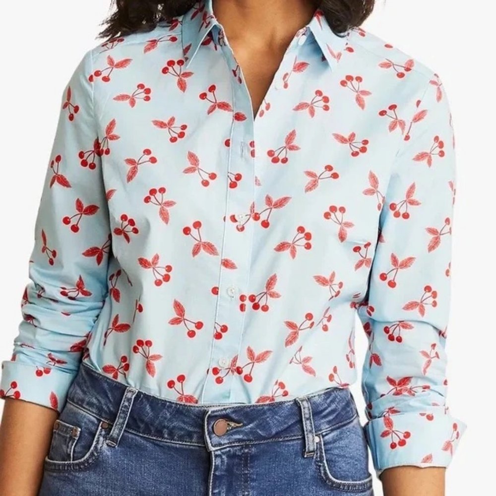 Boden Modern Classic Top Cherry Bunch US 8R